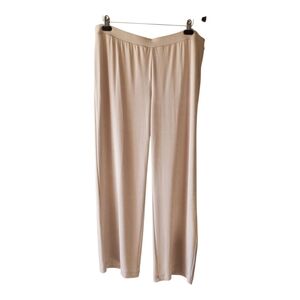 Chico's Travelers Cream Straight Leg Women's Pants